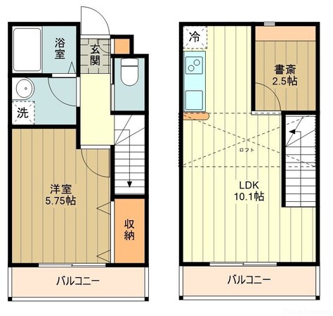 Rete中野上町の物件間取画像